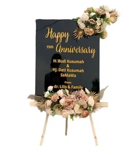 Papan Bunga Akrilik Gunung Bakti