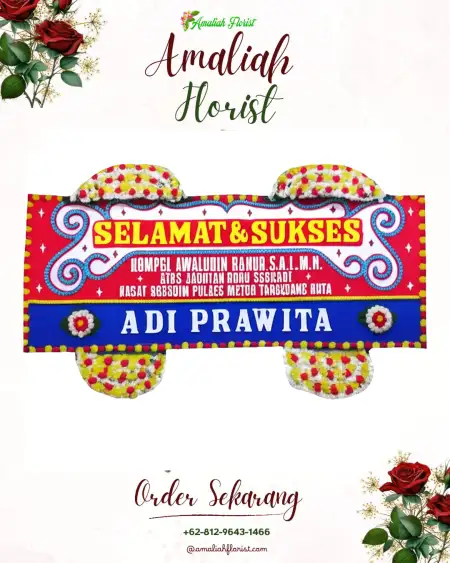 Papan Bunga Ucapan Selamat Gunung Bakti